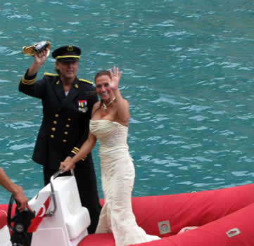 bruiloft cruise