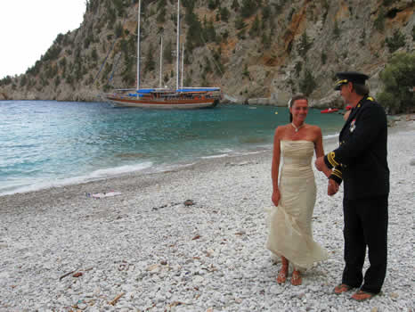 bruiloft zeilvakantie